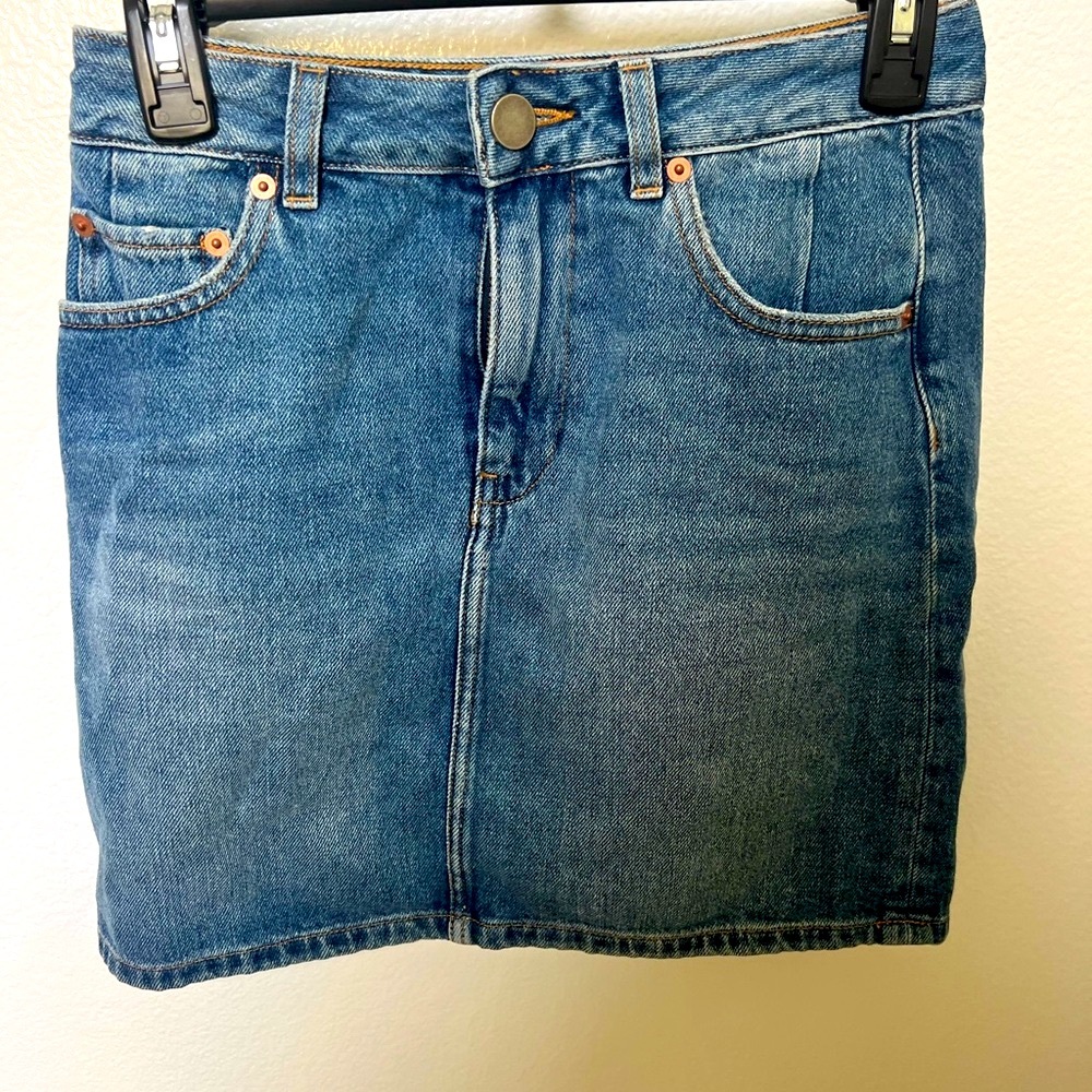 ASOS Denim Mini Skirt